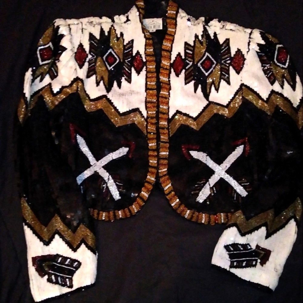 Silver Mesa, S, Black sequin